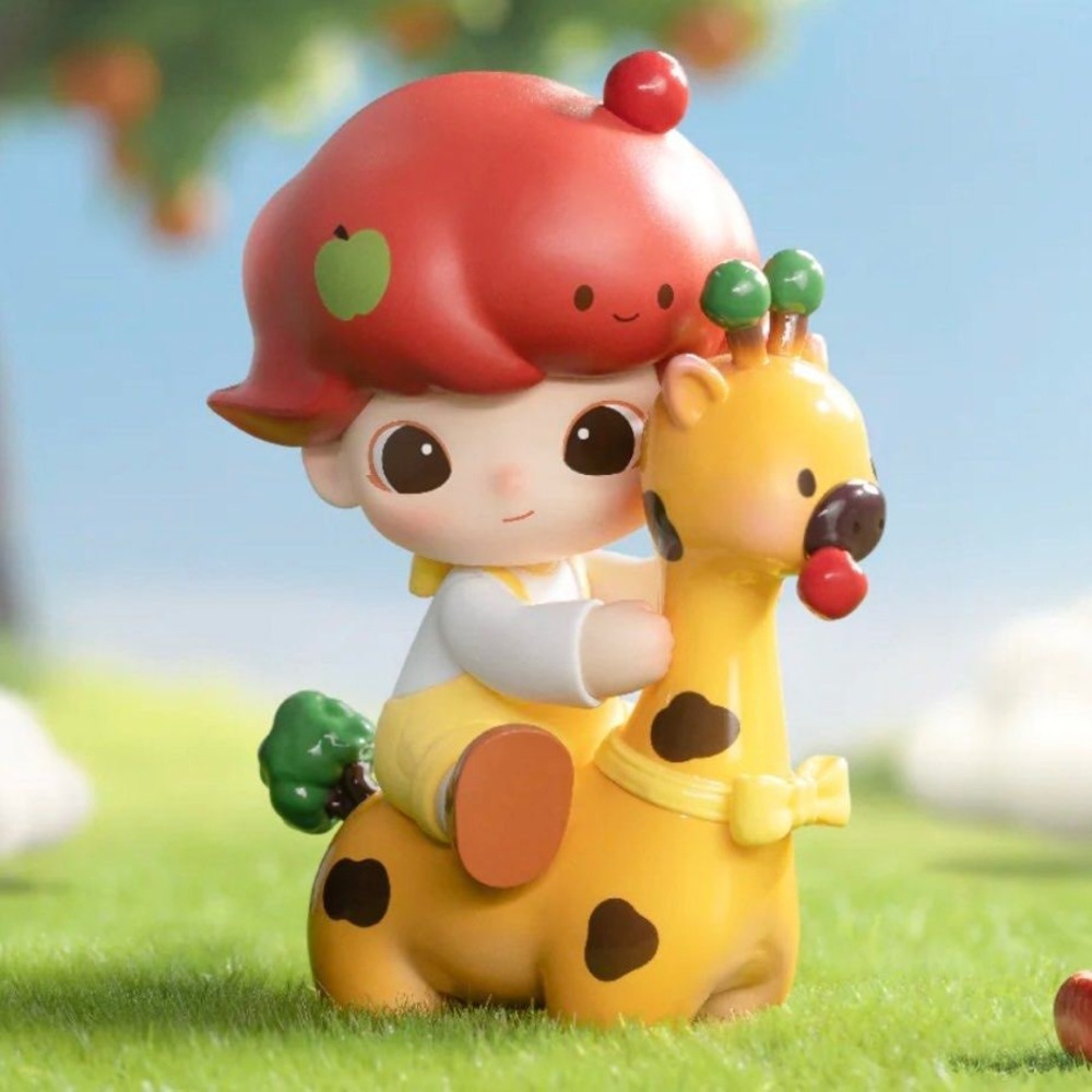 Pop Mart Dimoo Animal Kingdom Series Confirmed Foodie Giraffe Vinyl Figure